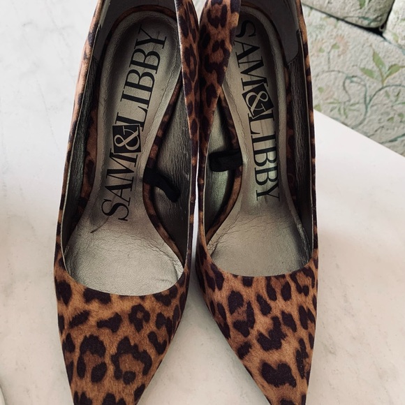 Sam & Libby Animal print heels - Picture 3 of 6